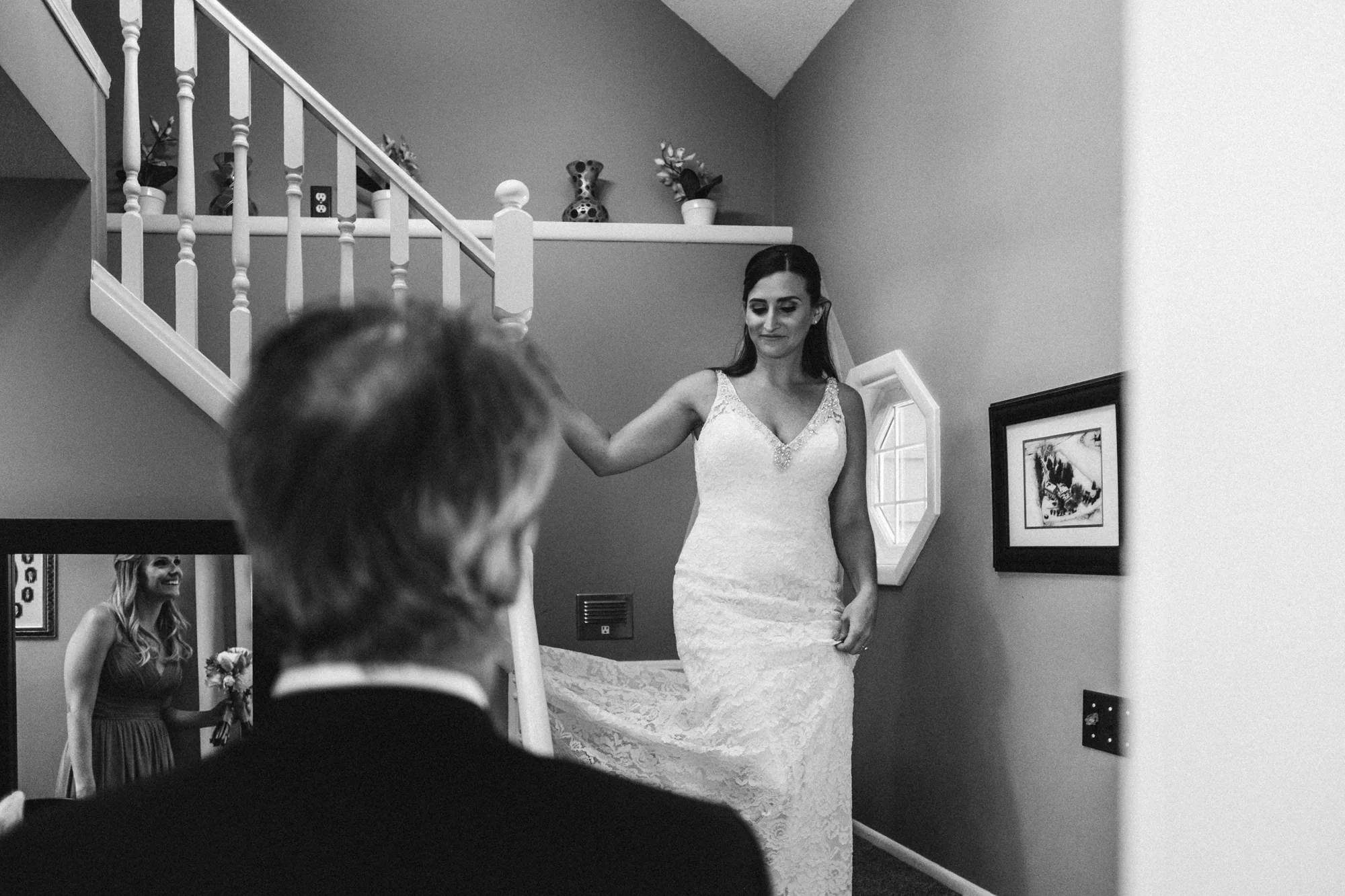 Candid Alberta wedding photography image 1