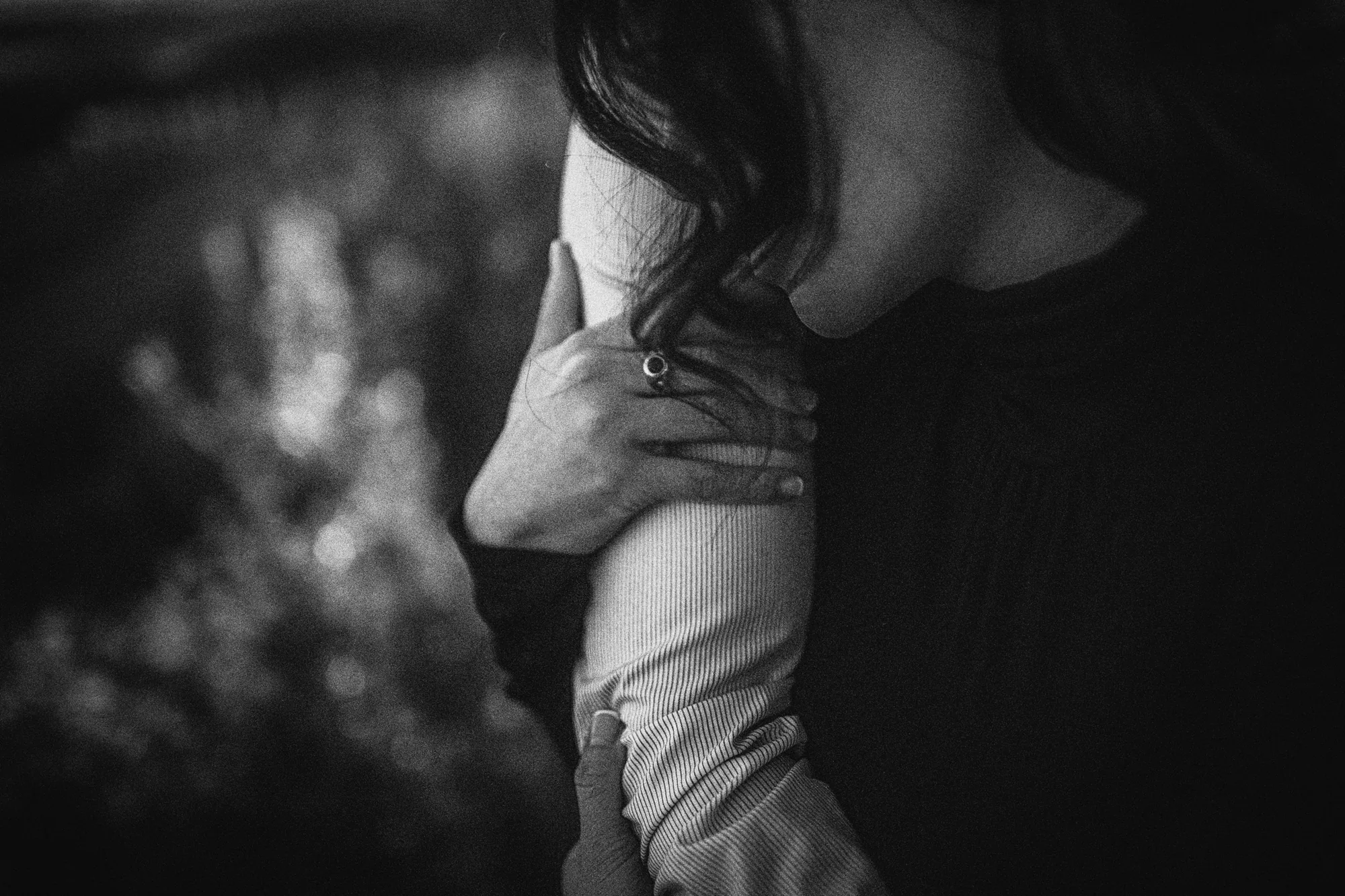 Candid Alberta engagement photography image 5