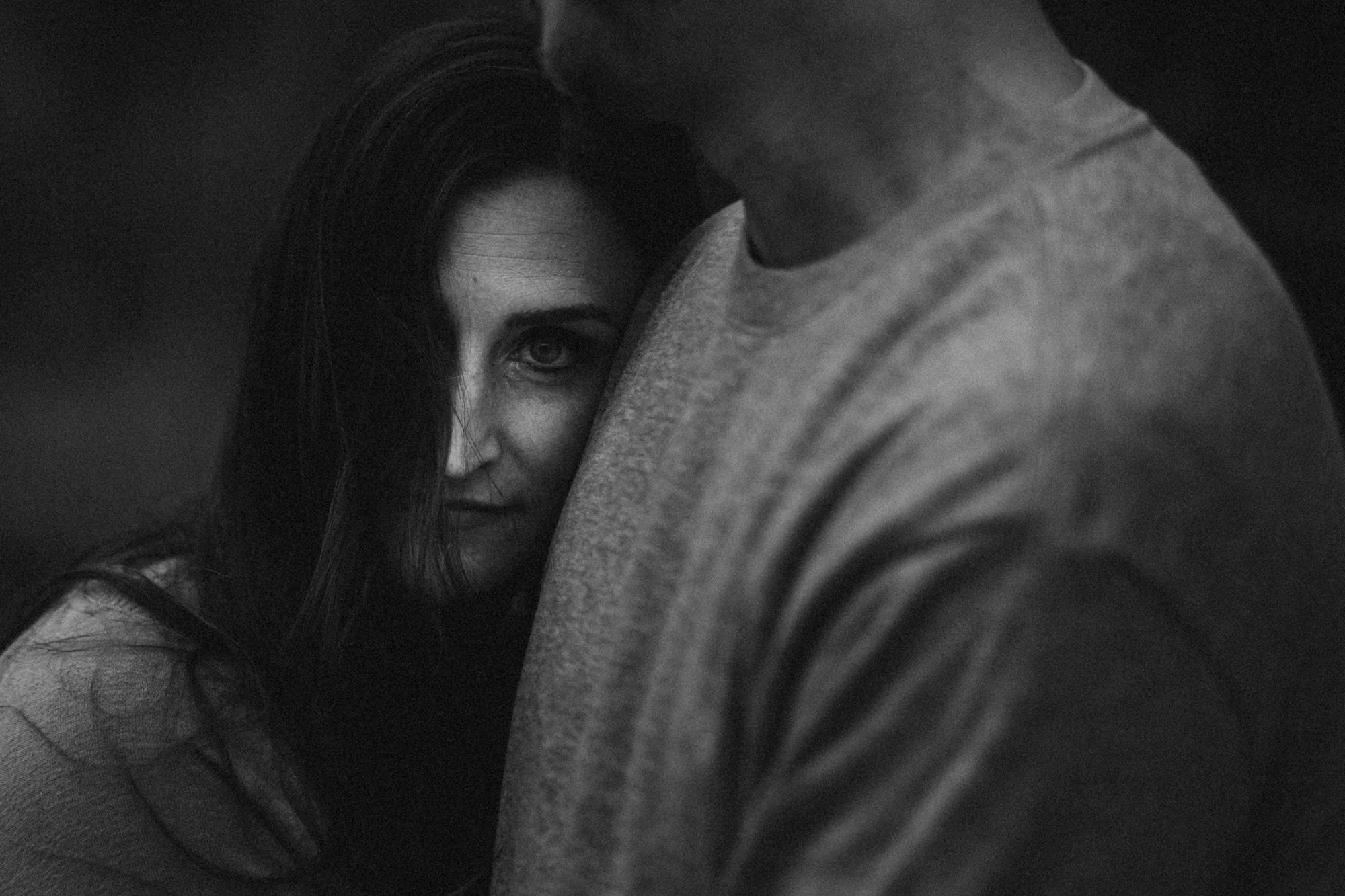 Candid Alberta engagement photography image 6