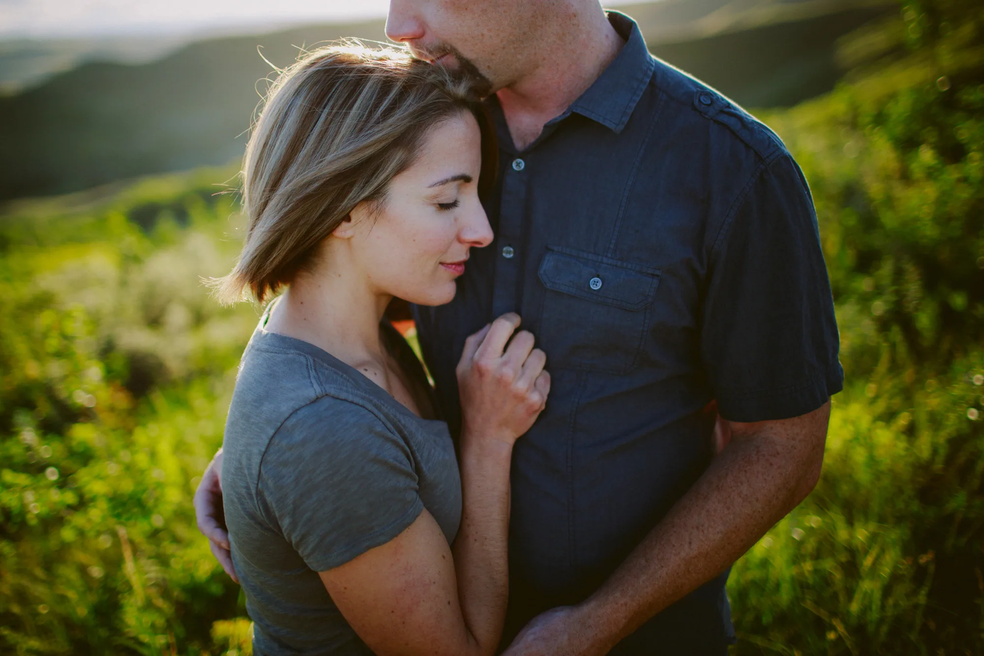 Candid Alberta engagement photography image 11