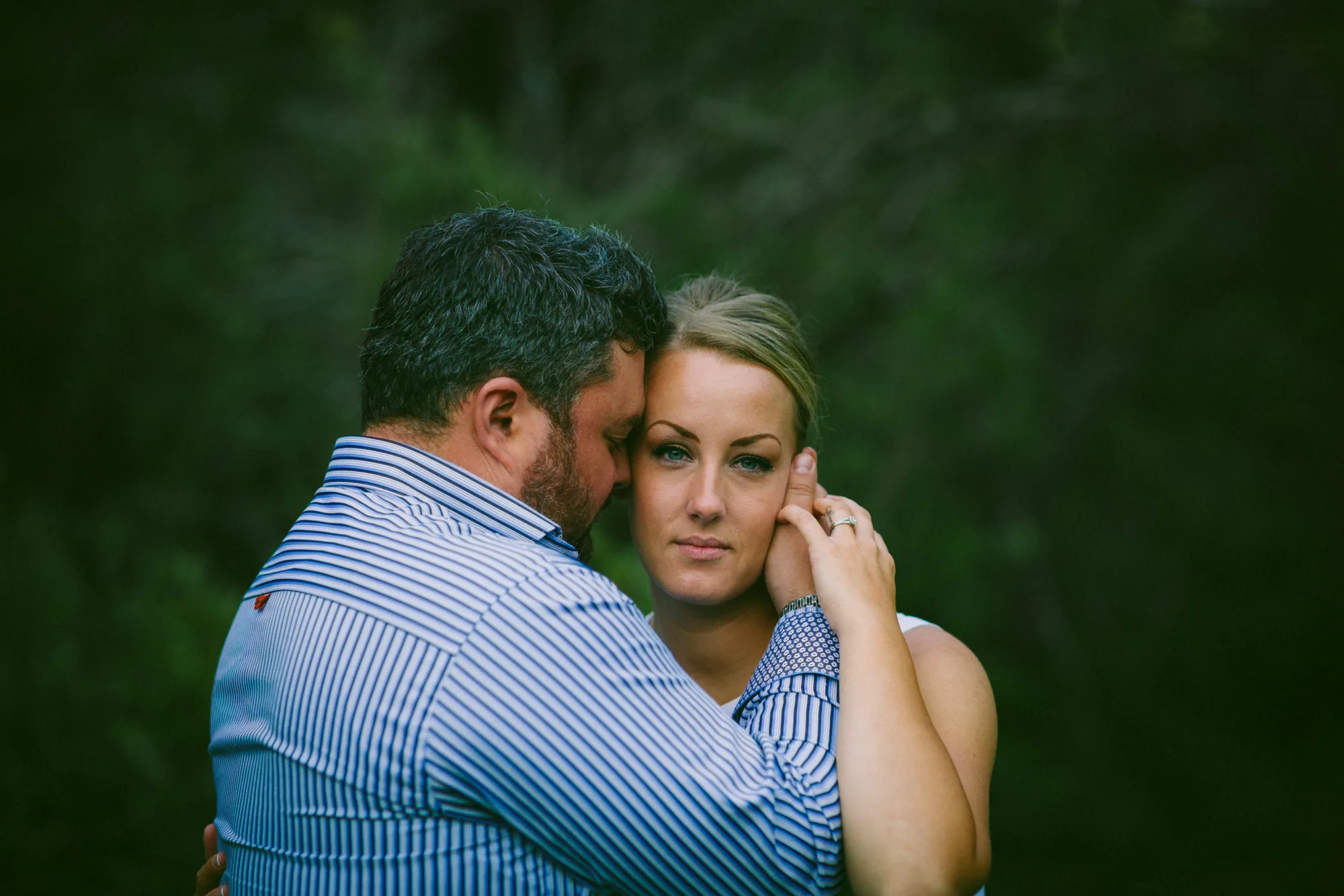 Candid Alberta engagement photography image 12