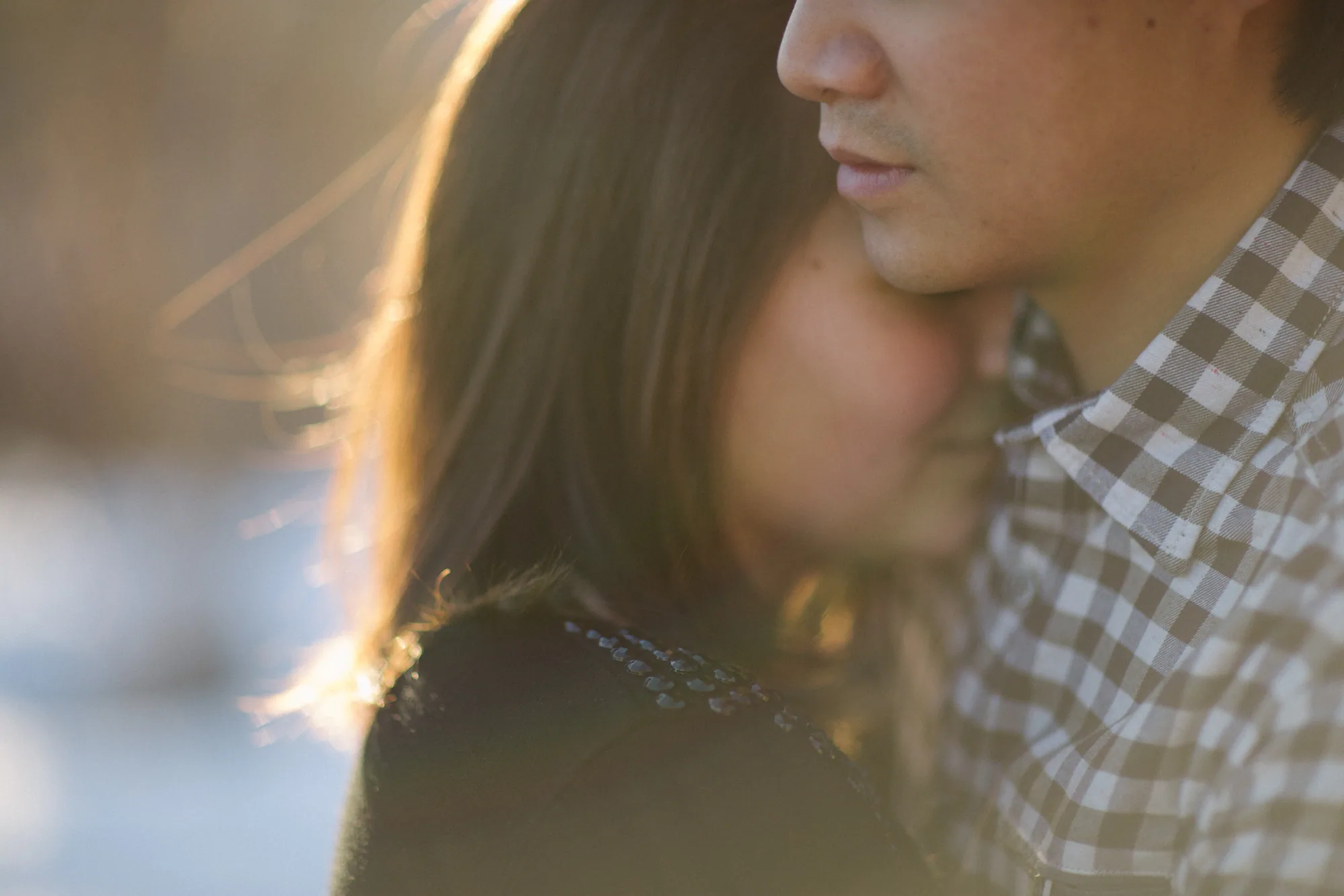 Candid Alberta engagement photography image 28