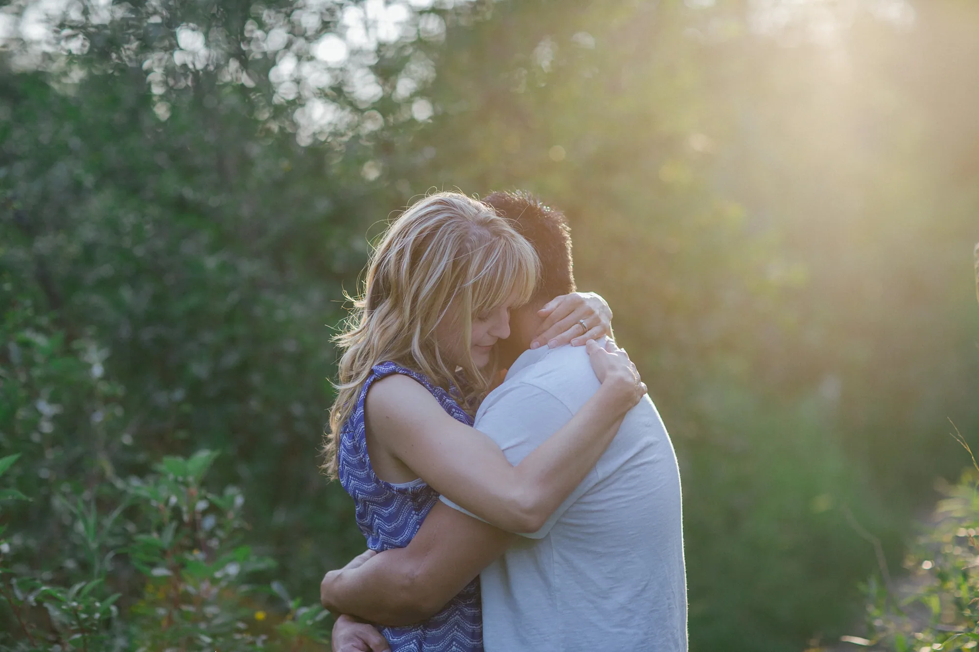 Candid Alberta engagement photography image 31