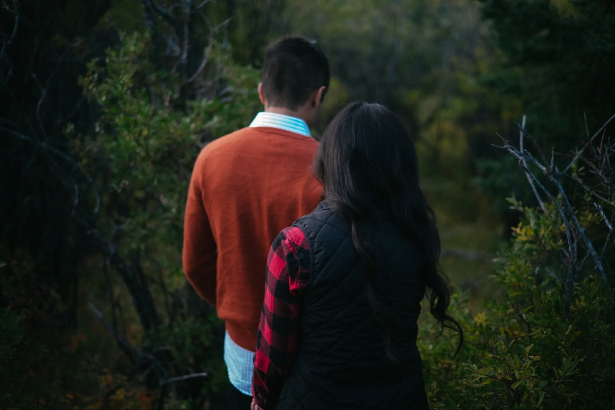 Candid Alberta engagement photography image 32
