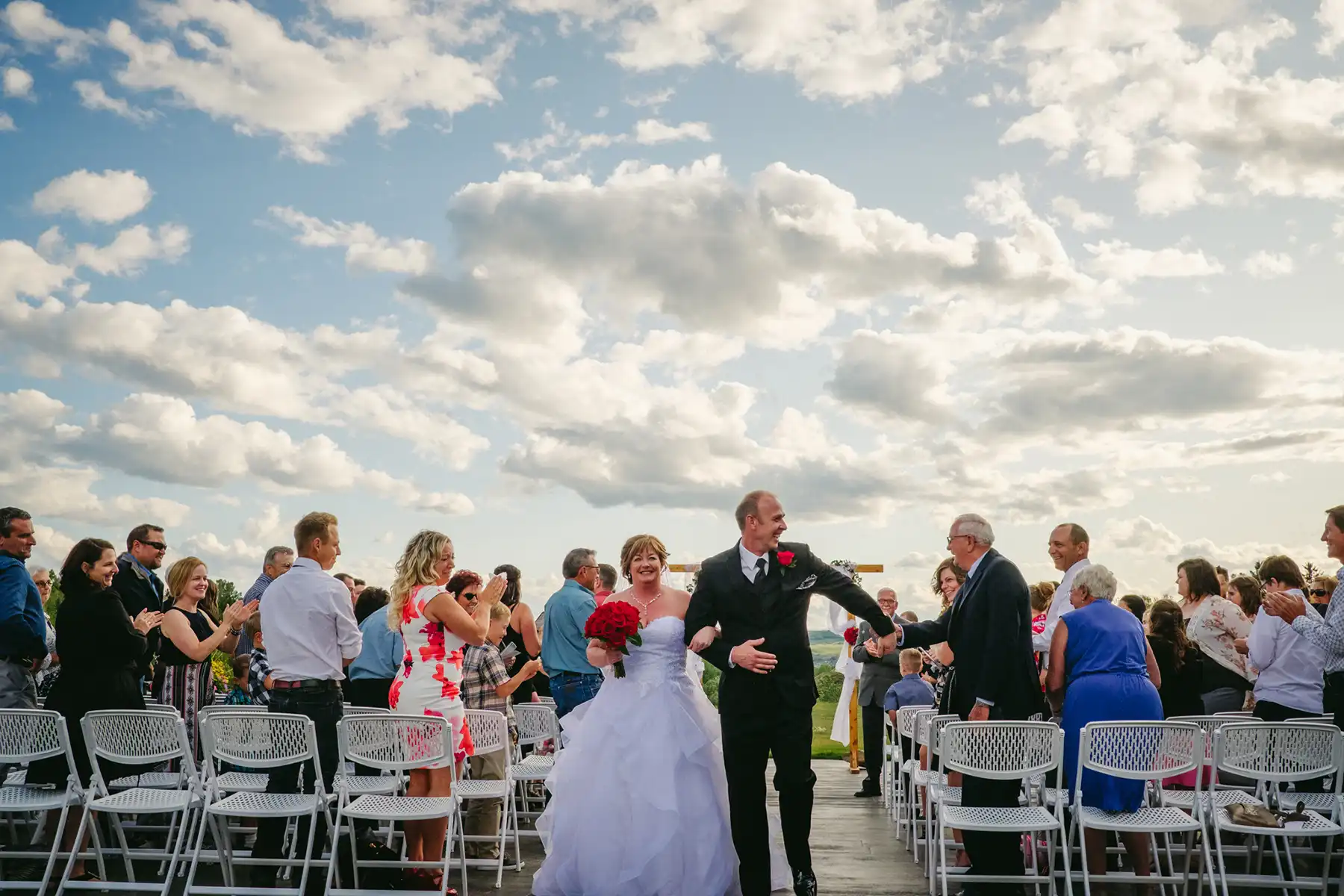 Candid Alberta wedding photography image 65